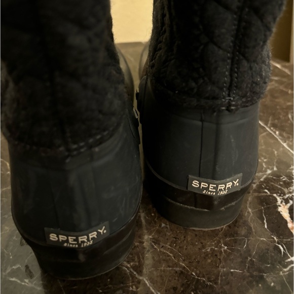Sperry rubber and cloth winter and rain boots - Picture 4 of 10